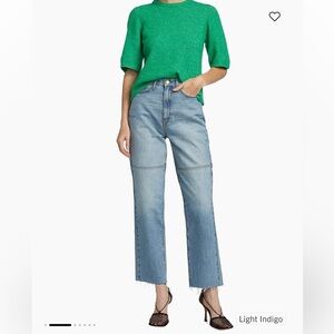 Triarchy Ms. Triarchy Cut-Off Jeans Straight Loose 100% Organic Cotton Size 30